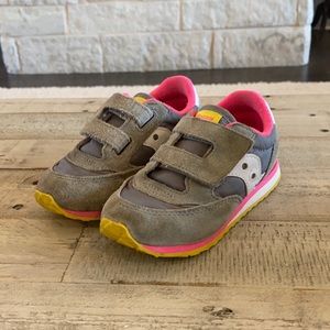 Girls Saucony Jazz Hook & Loop Sneakers